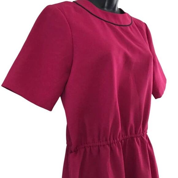 Vintage Magenta Dovani of Dallas Dress Size Large - Picture 2 of 7